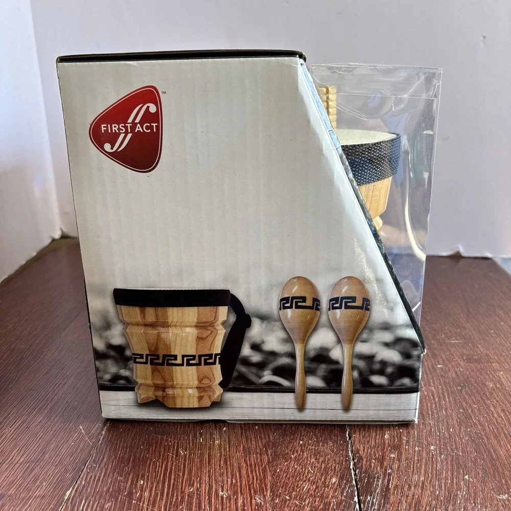 First Act Percussion Pack Unique Collection of‎ Rhythm Instruments NIB 2013